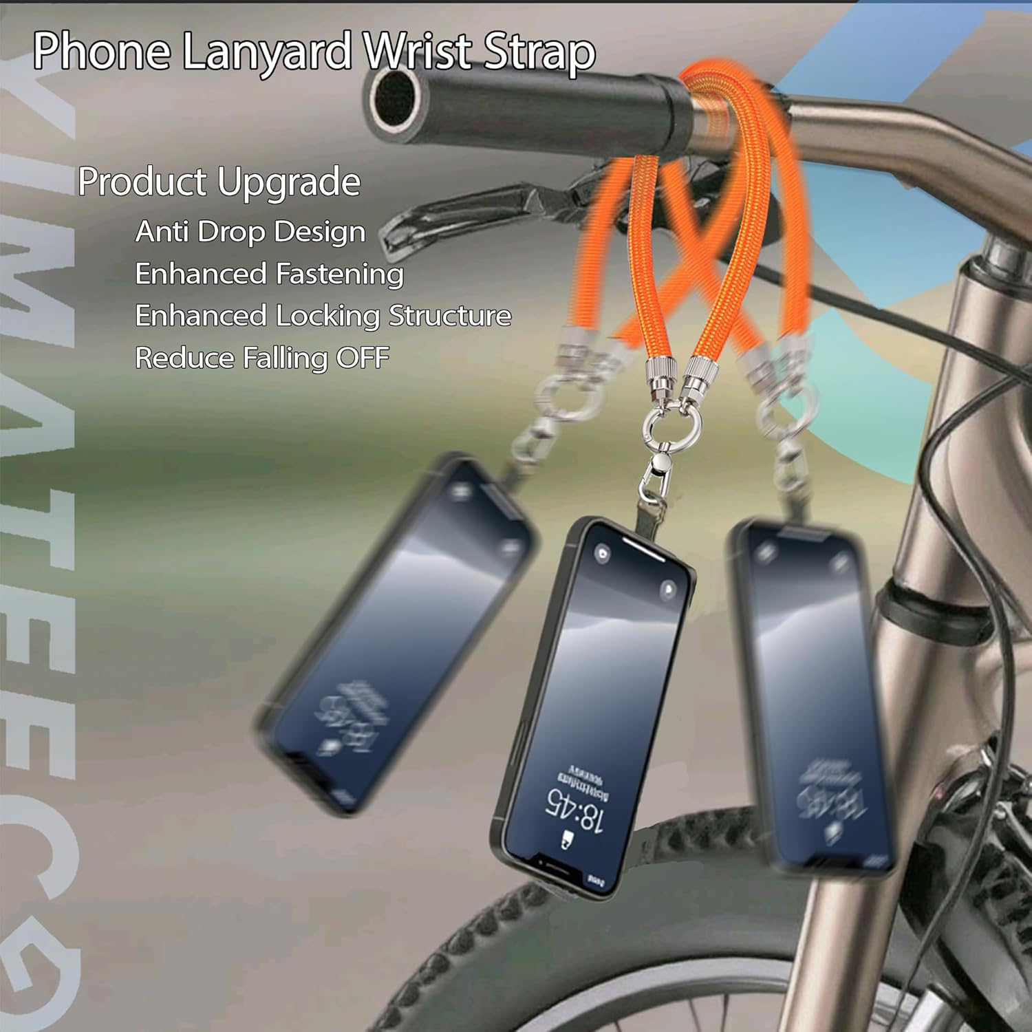 Lănțișor pentru Telefon cu Cablu USB-C Integrat